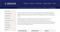 Desktop Screenshot of erbacher.de
